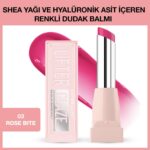 Maybelline New York Lifter Glaze Renkli Dudak Balmı 03 Rose Bite