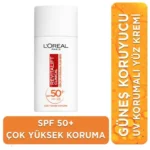L'Oreal Paris Revitalift Clinical SPF 50+  Yüksek UV Korumalı Yüz Güneş Kremi