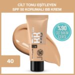 Maybelline New York Fit Me Nude Cilt Bakımı Etkili Nemlendirici SPF50 BB Krem 40