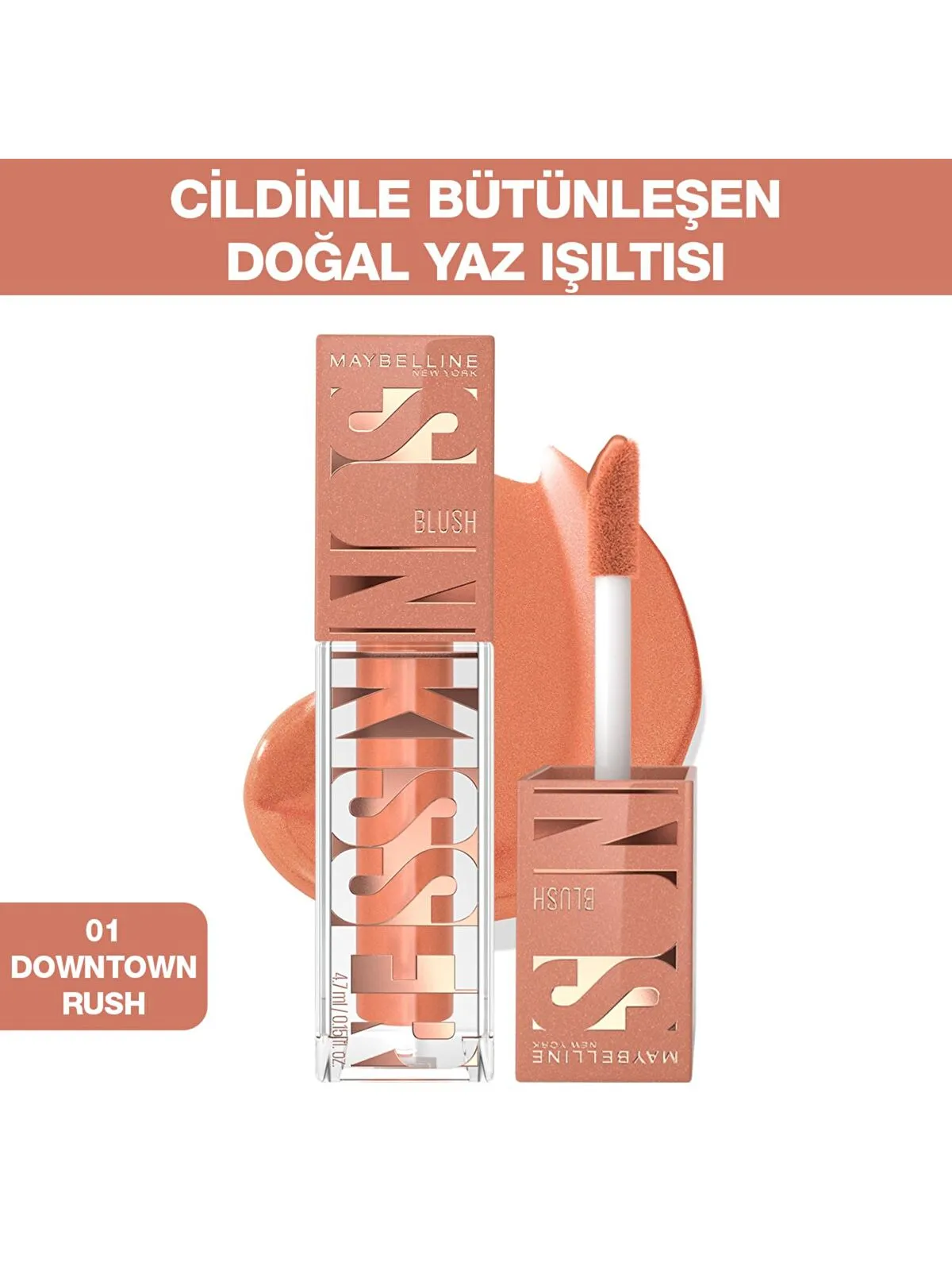 2c54e5_fe09adde1a6542fd96fa9d72d5815bc0mv2.webp Maybelline New York Sunkisser Likit Allık- 01 Downtown Rush - Görsel 1