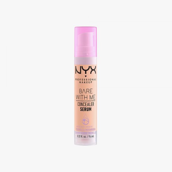 NYX-PMU-Makeup-Face-Concealer-BARE-WITH-ME-CONCEALER-SERUM-BWMCCS03-VANILLA-0800897129781-Front-600x600-1.jpg NYX Professional MakeUp Bare With Me Concealer Serum – vanilla 3 - Görsel 1