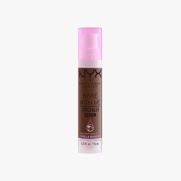 NYX-PMU-Makeup-Face-Concealer-BARE-WITH-ME-CONCEALER-SERUM-BWMCCS13-DEEP-0800897135195-Front-600x600-1.jpg NYX Professional MakeUp Bare With Me Concealer Serum – deep 13 - Görsel 1