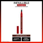 L'Oreal Paris Infaillible Faux Brow Ultra İnce Uçlu Kaş Kalemi Light Brunette