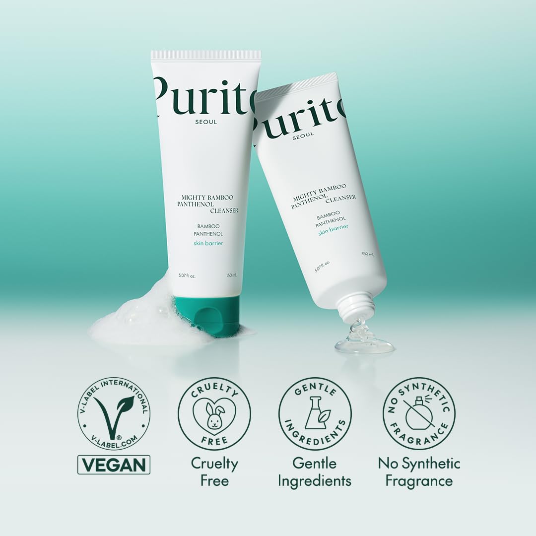 MightyBambooPanthenolCleanser-3.jpg Purito Güçlü Bambu Panthenol Temizleyicisi - Görsel 1